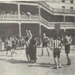 1941-05-31 partido en el patio del Col. Santiago Apostol01