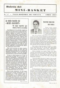 196404 1ª Revista del MINI-Basket en España Nº1 Hesperia01
