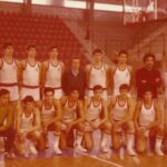 1977 Selección española juvenil con Josu laría en el Cto. de Europa