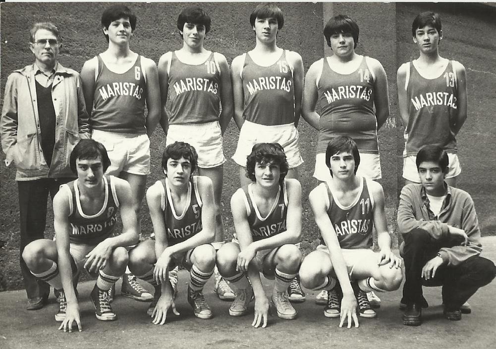 1981-82. Maristas infantil 81-82 campeón liga, Sector y España y campeón