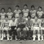 1985-86. Maristas Pre-infantil  campeón liga, copa y Bourdeaux