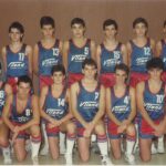 1986-87. PATRO Maristas cadete Campeón Liga y campeón Euskadi 2º se