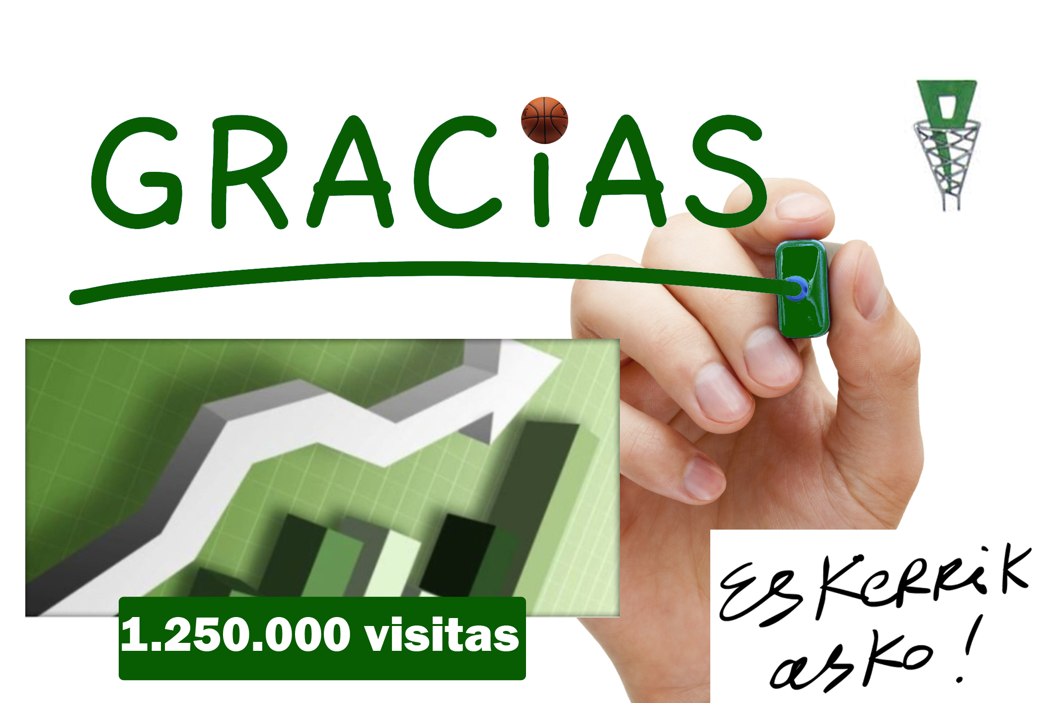 Gracias Blue Marker