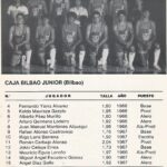 1984-85 Cto. España Caja Bilbao junior