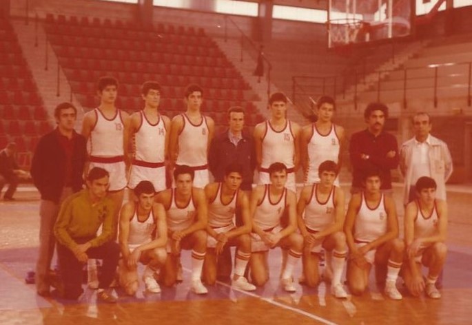 1977 selc. Española juvenil Cto Europa Berck 