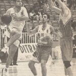 19960526 Lugo EBA jugadores LARSON y HERMOSILLA