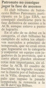 19950607 Periodico Bilbao
