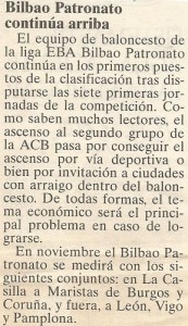 19951119 Peridico Bilbao