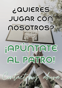 Quieres jugar al baloncesto en Bilbao, apuntate al Patro.